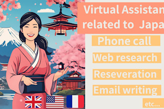 help you with your buisiness in japan