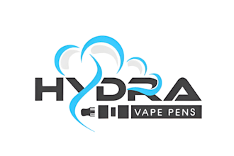 do realistic vape, vape store, smoke, weed, marijuana and cannabis business logo