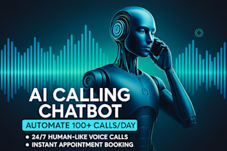 ai calling chatbot for outbound and inbound calls using synthflow or vapi