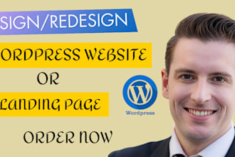 design a mobile responsive wordpress website design