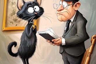 create political and editorial cartoons
