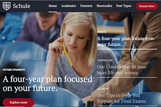 build education website lms educational website online course school website