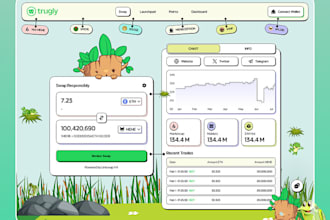 build meme coin website, presale, web design, coin presale, meme website