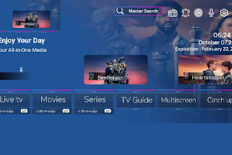 rebrand iptv app, nextv,tivimate,smarter pro,stb,ibo player with admin panel