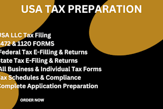 file and fax US tax forms 5472 and 1120 for non resident