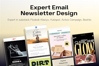 fully setup account, manage and promote your substack or beehiiv newsletter