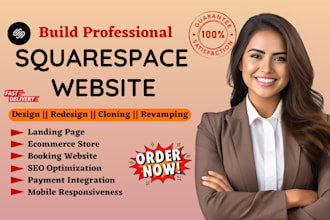 redesign squarespace website, squarespace design,  squarespace website redesign