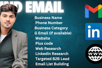 do b2b lead generation, find email address and contact info