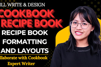write cookbook recipe book, cookbook design, cookbook formatting recipe ebook