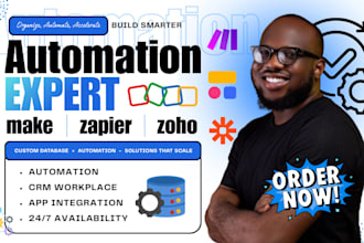 setup monday com, monday CRM, zoho CRM, zapier, make and n8n automation