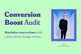 maximize conversions with a data driven design review