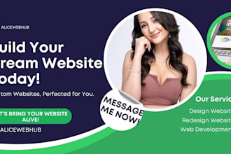build a custom responsive wordpress website design