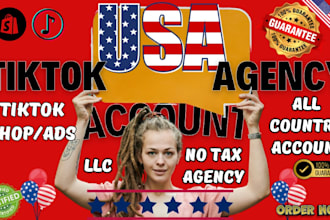 setup run us tiktok shop llc boost shopify shop marketing ads account promotion