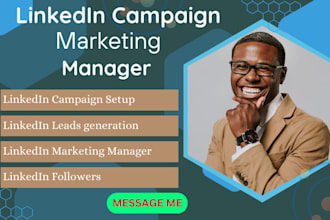do strategic linkedin outreach campaign marketing manager cold leads generation