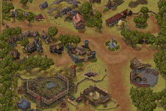 design, and create detailed maps for game related purposes