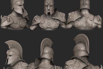 realistic 3d armor cosplay 3d sword 3d helment 3d props 3d mask for 3d printing