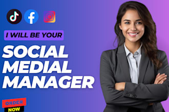 be your dedicated social medial manager