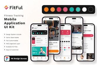 build flutter ai mobile app, tinder app, fitful fitness app