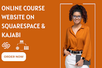setup your kajabi course kajabi site and edit squarespace course website