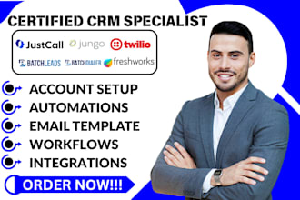 zapier integration just call jungo mojo batchleads batchdialer freshworks twilio