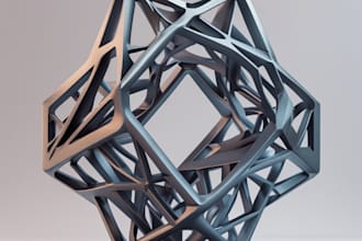 create 3d digital fabrication, parametric design for prototyping, architecture