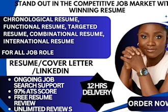 write ats chronological, functional, combinational or transitional resume