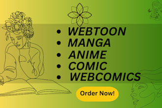 write, ghostwrite manga and anime scripts for your youtube channel