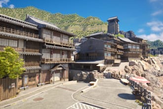 do realistic roblox map, roblox model, roblox building in roblox studio
