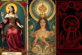 draw tarot card tarot card design oracle card playing card zodiac card game