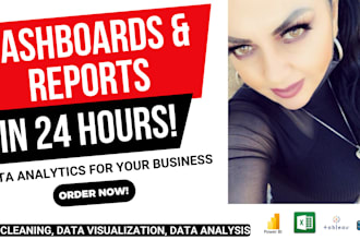 create financial dashboards, reports, and analytics for your business
