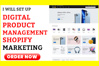 design product management digital product etsy seo tiktok shop, facebook ads