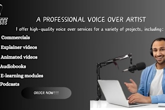 do humanlike male ai voice over multi language, text t speech voice over