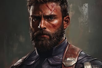 draw comic book illustration marvel cartoon character design