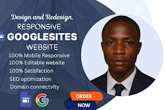 set up a custom website with google site free hosting and connection of domain