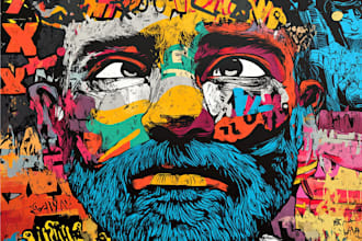 draw doodle art illustration designs on any topic