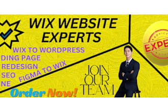 design wix website wix redesign wix website wix landing pag wix studio wix clone