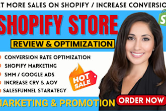 optimize shopify review store audit to boost conversion rate and sales funnel