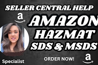 sds amazon hazmat, msds safety data sheet, approved amazon compliance document