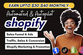 boost shopify sales, shopify marketing, etsy shop promotion, facebook ads funnel