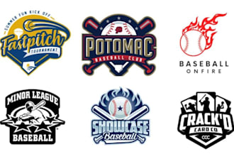 make school league for baseball, basketball logo