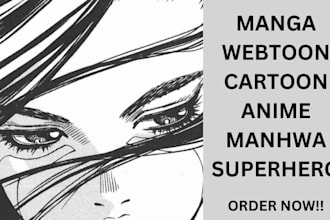 write, ghostwrite manga, manhwa, and anime scripts for your youtube channel