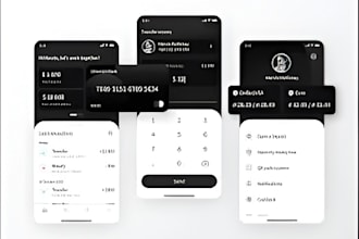develop a fintech app payment app neobank app money transfer app crypto wallet