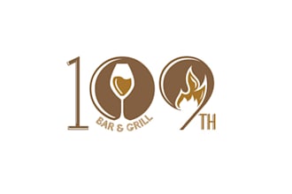 design trendy eye catching rooftop bar grill logo
