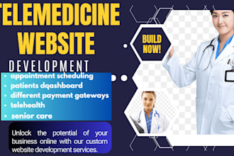 build saas ai medical website dna testing hipaa dental telemedicine healthcoach