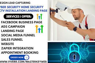 generate cyber security leads alarm home security cctv installation cyber leads