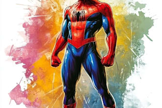 do you into superhero comic cartoon character