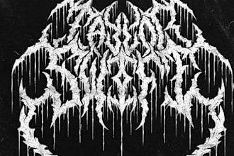 do a metal,hardcore,heavy metal, black metal band logo