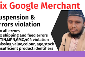 fix google merchant center suspension and misrepresentiton
