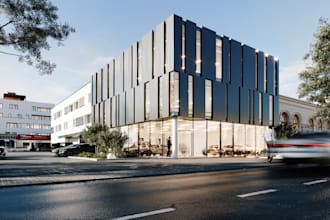 architect, 3d exterior modeling and visualization
