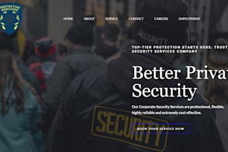 create private security website, security website, bodyguard, security guard